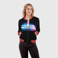 Женский бомбер 3D Trancemission 2 - фото 2