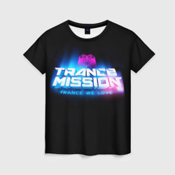 Женская футболка 3D Trancemission 2