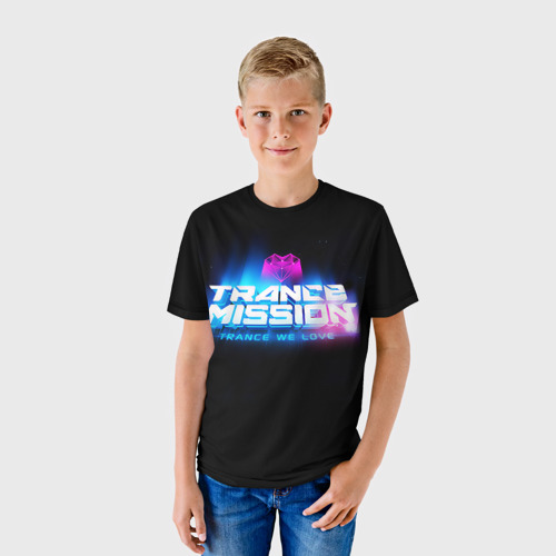 Детская футболка 3D Trancemission 2, цвет 3D печать - фото 3