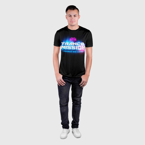 Мужская футболка 3D Slim Trancemission 2, цвет 3D печать - фото 4