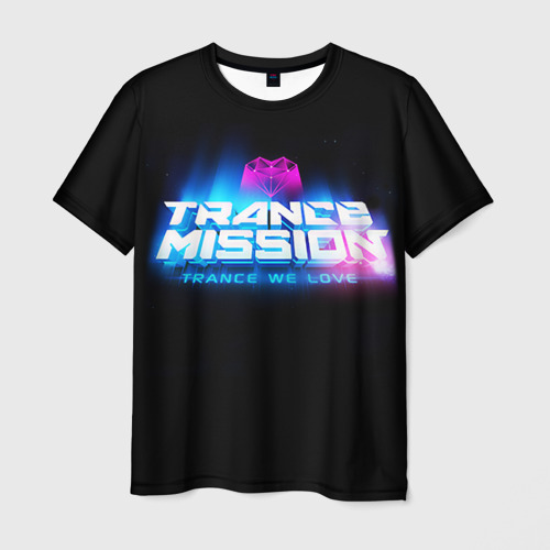 Мужская футболка 3D Trancemission 2, цвет 3D печать