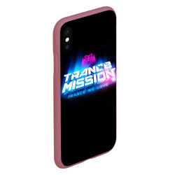 Чехол для iPhone XS Max матовый Trancemission 2 - фото 2