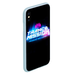 Чехол для iPhone XS Max матовый Trancemission 2 - фото 2