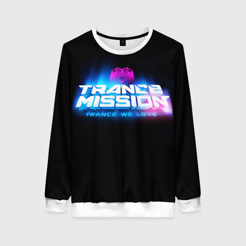 Женский свитшот 3D Trancemission 2