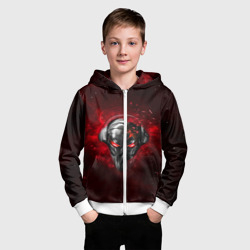 Детская толстовка 3D на молнии Пиратская станция 2 - фото 2