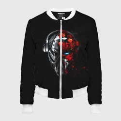 Женский бомбер 3D Пиратская станция 3