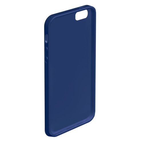 Чехол для iPhone 5/5S матовый Пиратская станция 4, цвет темно-синий - фото 4