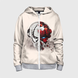 Детская толстовка 3D на молнии Пиратская станция 5