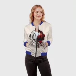 Женский бомбер 3D Пиратская станция 5 - фото 2