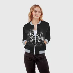 Женский бомбер 3D Пиратская станция 6 - фото 2