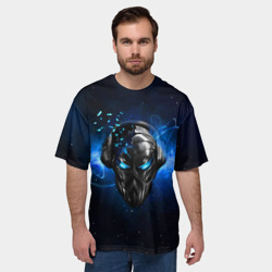 Мужская футболка oversize 3D Пиратская станция 6 - фото 2