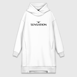 Платье-худи хлопок Sensation