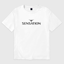 Мужская футболка хлопок Oversize Sensation