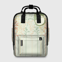 Женский рюкзак 3D Тоторо в листве