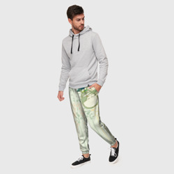 Мужские брюки 3D Тоторо в листве - фото 2