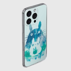 Чехол для iPhone 16 Pro Max силиконовый с защитой камеры Мой сосед Тоторо - фото 2