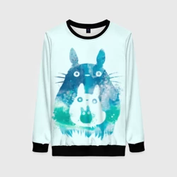 Женский свитшот 3D Мой сосед Тоторо