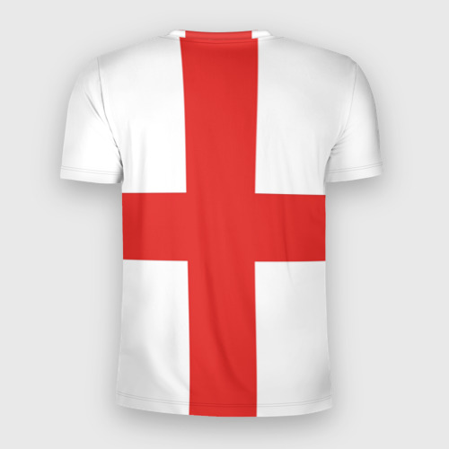 Мужская футболка 3D Slim Сборная Англии, цвет 3D печать - фото 2