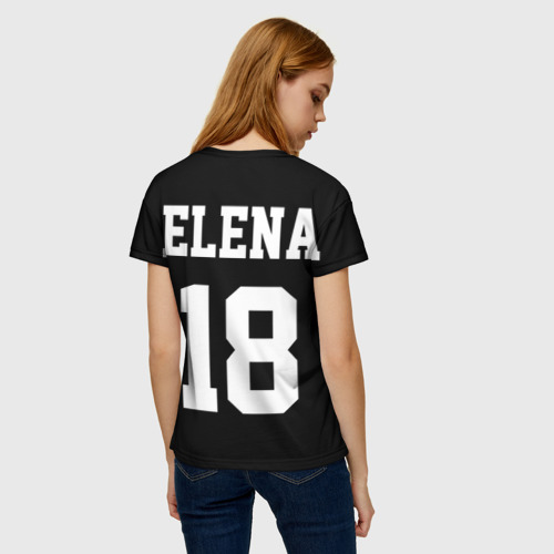 Женская футболка 3D Elena, цвет 3D печать - фото 4