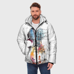 Мужская зимняя куртка 3D Скрипка - фото 2