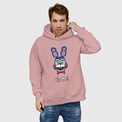 Мужское худи Oversize хлопок Бонни Bonnie The Bunny - фото 2