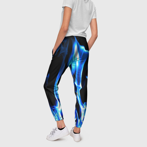 Женские брюки 3D Огонь, цвет 3D печать - фото 4