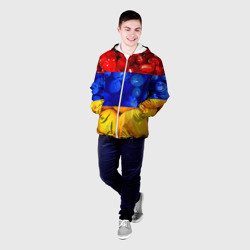 Мужская куртка 3D Флаг Армении - фото 2