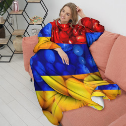 Плед с рукавами Флаг Армении - фото 2