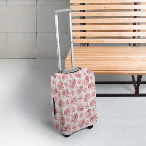 Чехол для чемодана 3D Fashion sweet flower - фото 3