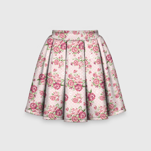 Детская юбка-солнце 3D Fashion sweet flower Фото 01 Детская юбка-солнце 3D Fashion sweet flower Фото 01