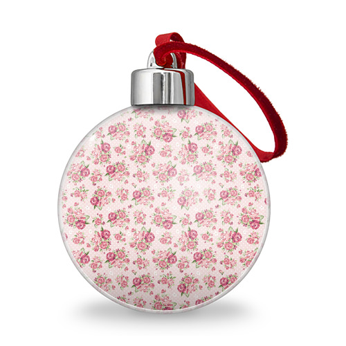 Ёлочный шар Fashion sweet flower Фото 01 Ёлочный шар Fashion sweet flower Фото 01