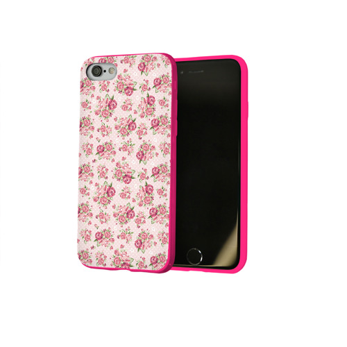Чехол для Apple iPhone 8 силиконовый глянцевый Fashion sweet flower Фото 01 Чехол для Apple iPhone 8 силиконовый глянцевый Fashion sweet flower Фото 01