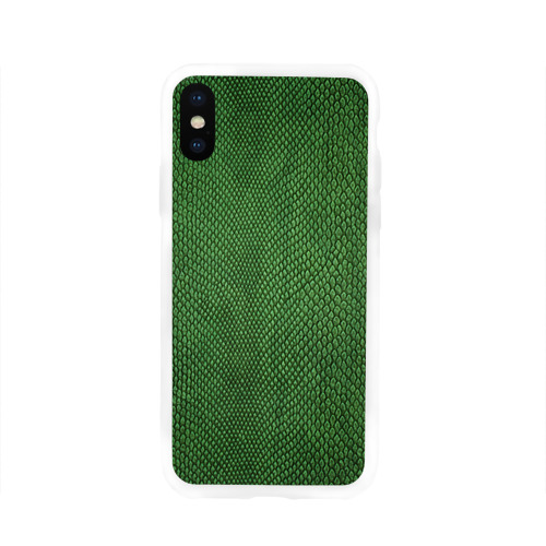 Чехол для Apple iPhone X силиконовый глянцевый Snake Фото 01 Чехол для Apple iPhone X силиконовый глянцевый Snake Фото 01