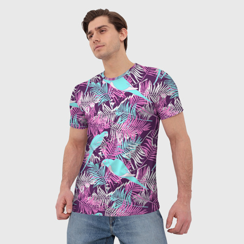 Мужская футболка 3D Summer paradise, цвет 3D печать - фото 3
