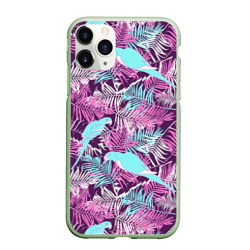 Чехол для iPhone 11 Pro матовый Summer paradise