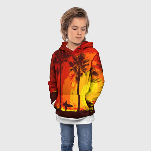 Детская толстовка 3D Summer Surf Фото 01 Детская толстовка 3D Summer Surf Фото 01