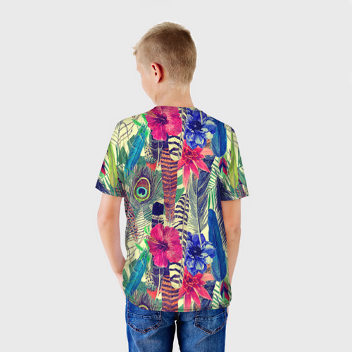 Детская футболка 3D Summer time, цвет 3D печать - фото 4