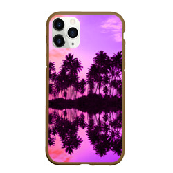 Чехол для iPhone 11 Pro матовый Hawaii dream