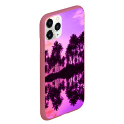 Чехол для iPhone 11 Pro Max матовый Hawaii dream - фото 2