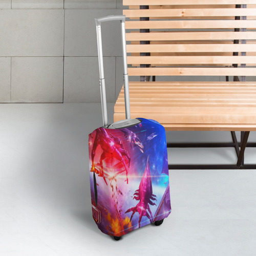 Чехол для чемодана 3D Mass Effect - фото 3