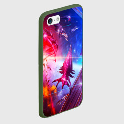 Чехол для iPhone 5/5S матовый Mass Effect - фото 2