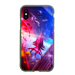 Чехол для iPhone XS Max матовый Mass Effect