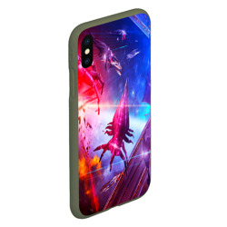 Чехол для iPhone XS Max матовый Mass Effect - фото 2