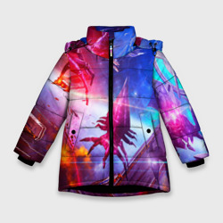Зимняя куртка для девочек 3D Mass Effect