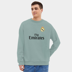 Мужской свитшот oversize без начеса хлопок Роналду форма - фото 2