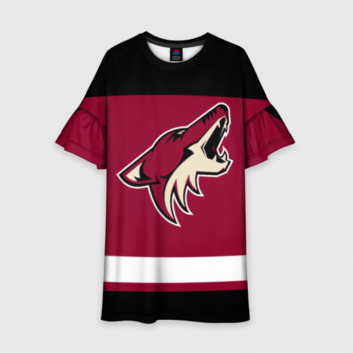 Детское платье 3D Arizona Coyotes, цвет 3D печать