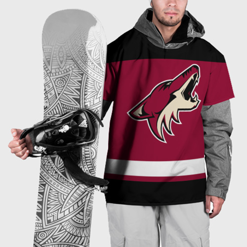 Накидка на куртку 3D Arizona Coyotes, цвет 3D печать