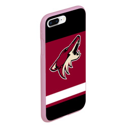 Чехол для iPhone 7Plus/8 Plus матовый Arizona Coyotes - фото 2