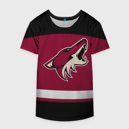 Накидка на куртку 3D Arizona Coyotes, цвет 3D печать - фото 4