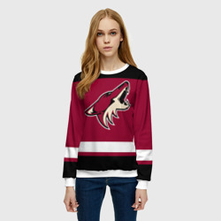 Женский свитшот 3D Arizona Coyotes - фото 2